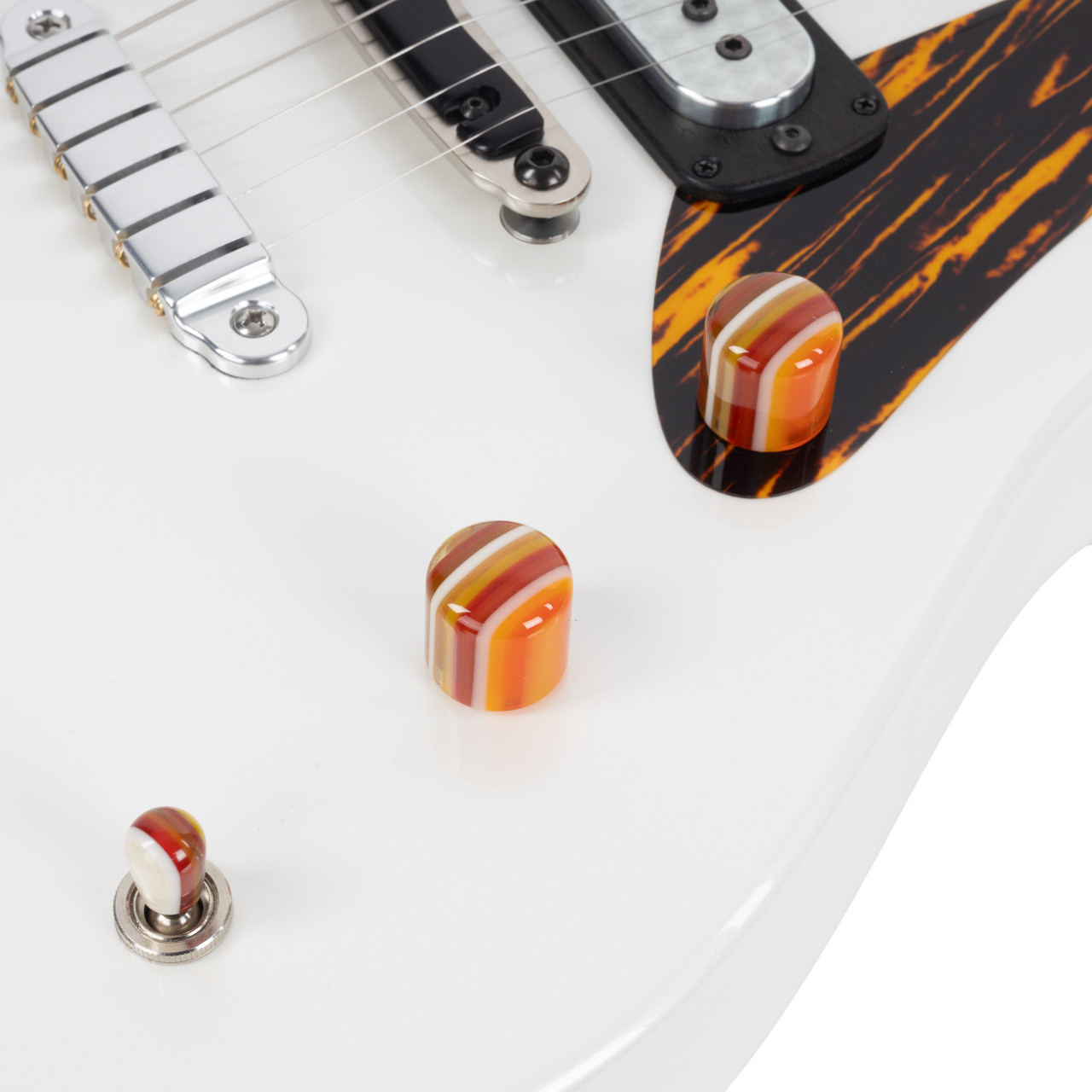Powers Electric A-Type Standard FF42 Hard Tail B174 - Pearl White