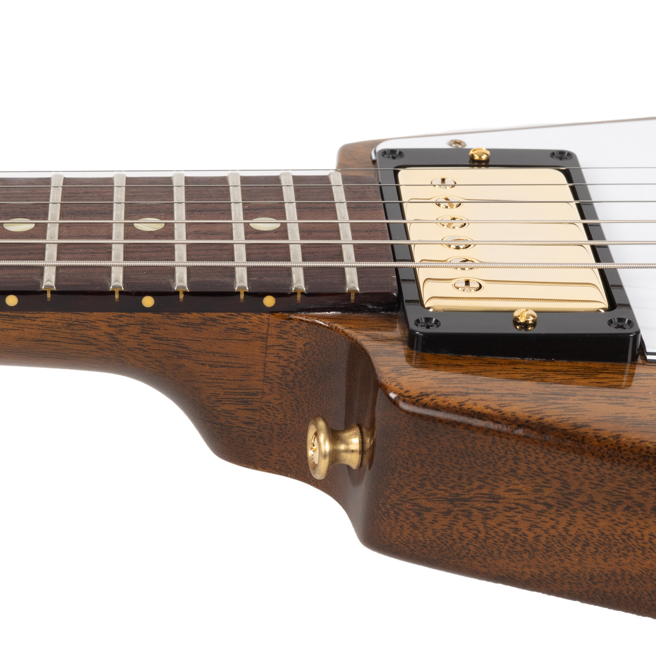 Gibson Custom 1958 Mahogany Flying V Reissue - Antique Natural