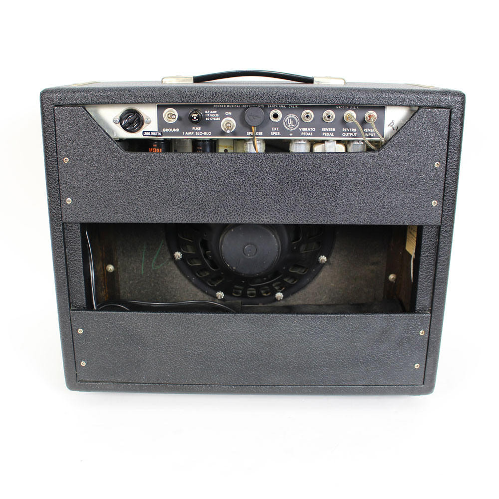 Vintage 1969 Drip Edge Fender Princeton Reverb 12W 1x10 Tube Combo