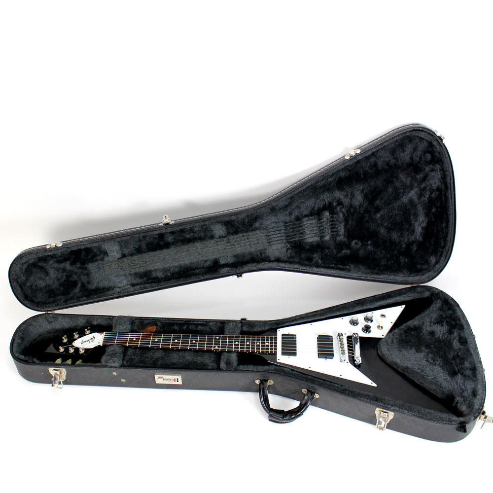 2003 Gibson Flying V Electric Guitar with EMG Pickupsin Black