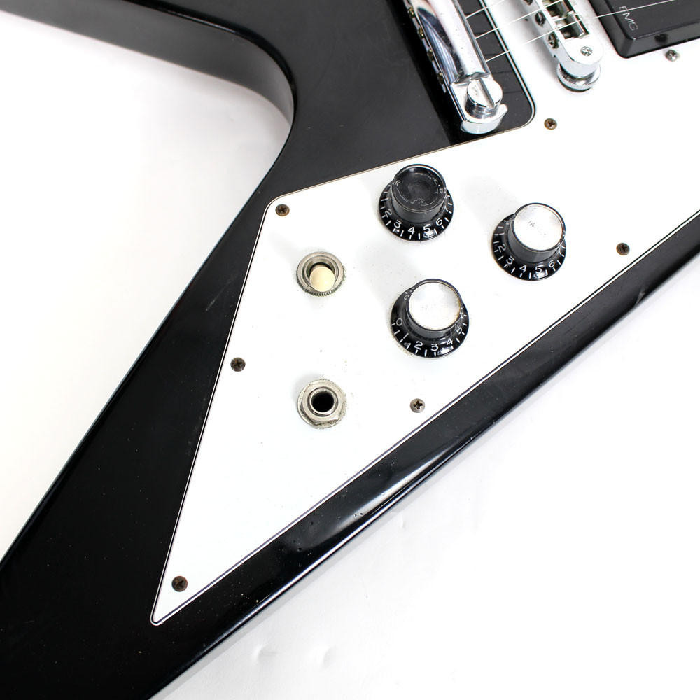 2003 Gibson Flying V Electric Guitar with EMG Pickupsin Black