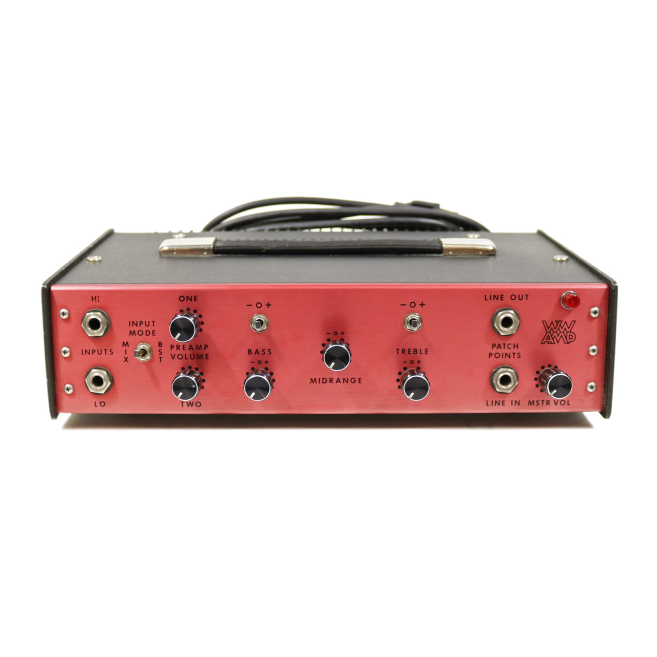 Vintage Walter Woods MI 100-8 150W Bass Amp Head 1989 | Cream City