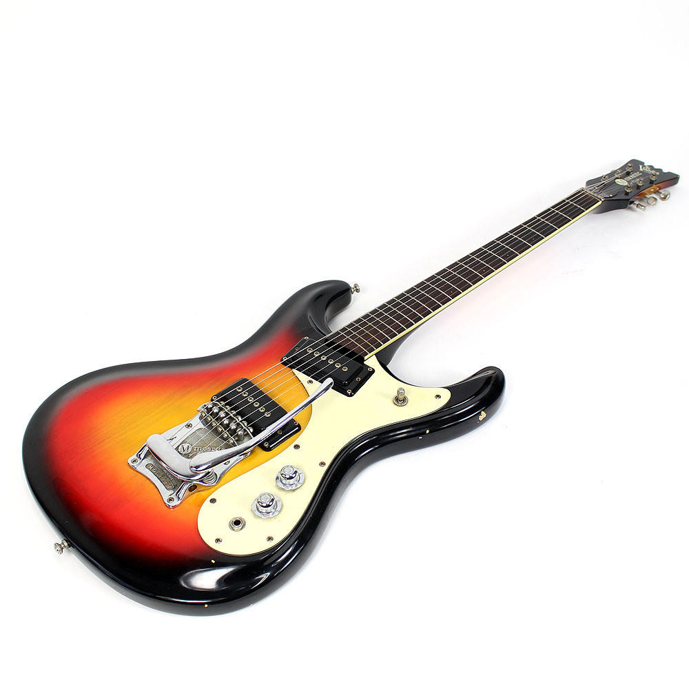 Vintage 1966 Mosrite The Ventures Model Electric Guitar Sunburst