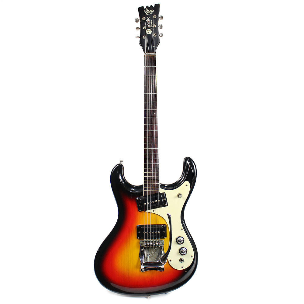 Vintage 1966 Mosrite The Ventures Model Electric Guitar Sunburst