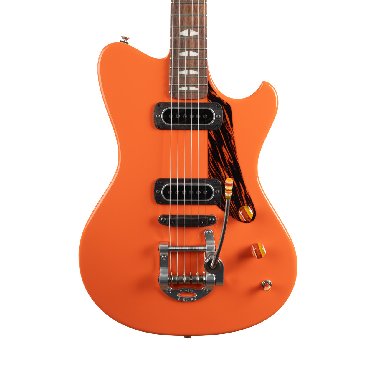 Powers A-Type Standard PF42 Pickups CamTail B052 - Orange | Cream