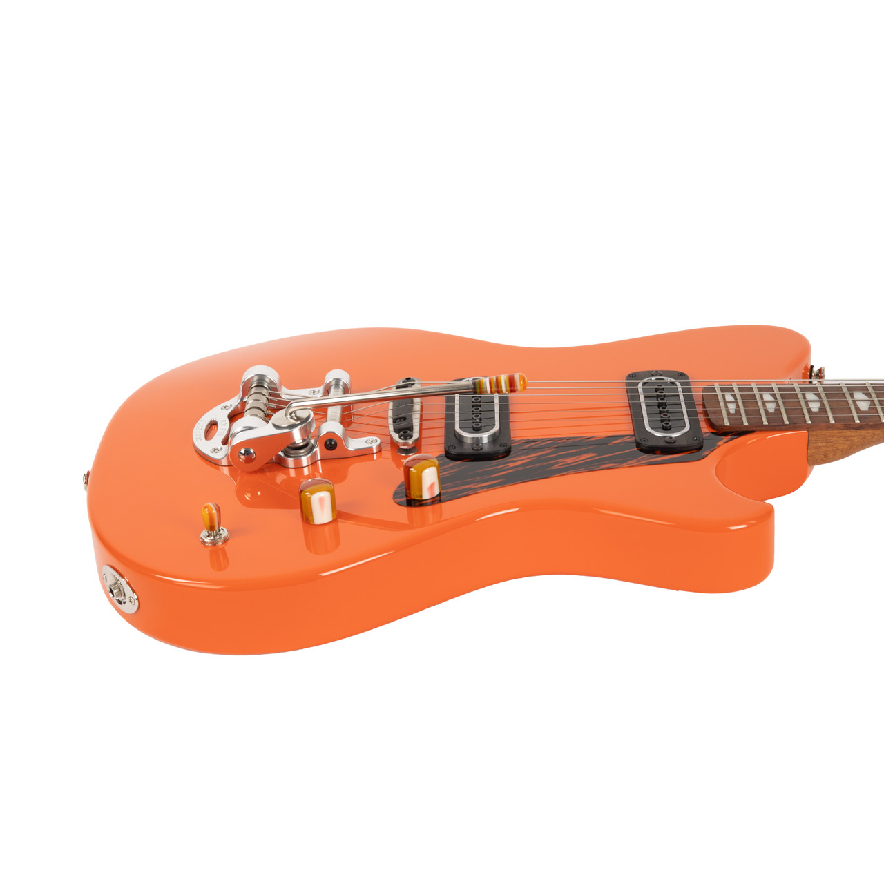 Powers A-Type Standard PF42 Pickups CamTail B052 - Orange | Cream