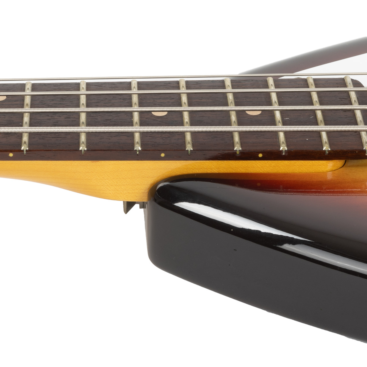 Used Phantom Guitar Works Teardrop Bass Sunburst 2000 | Cream City