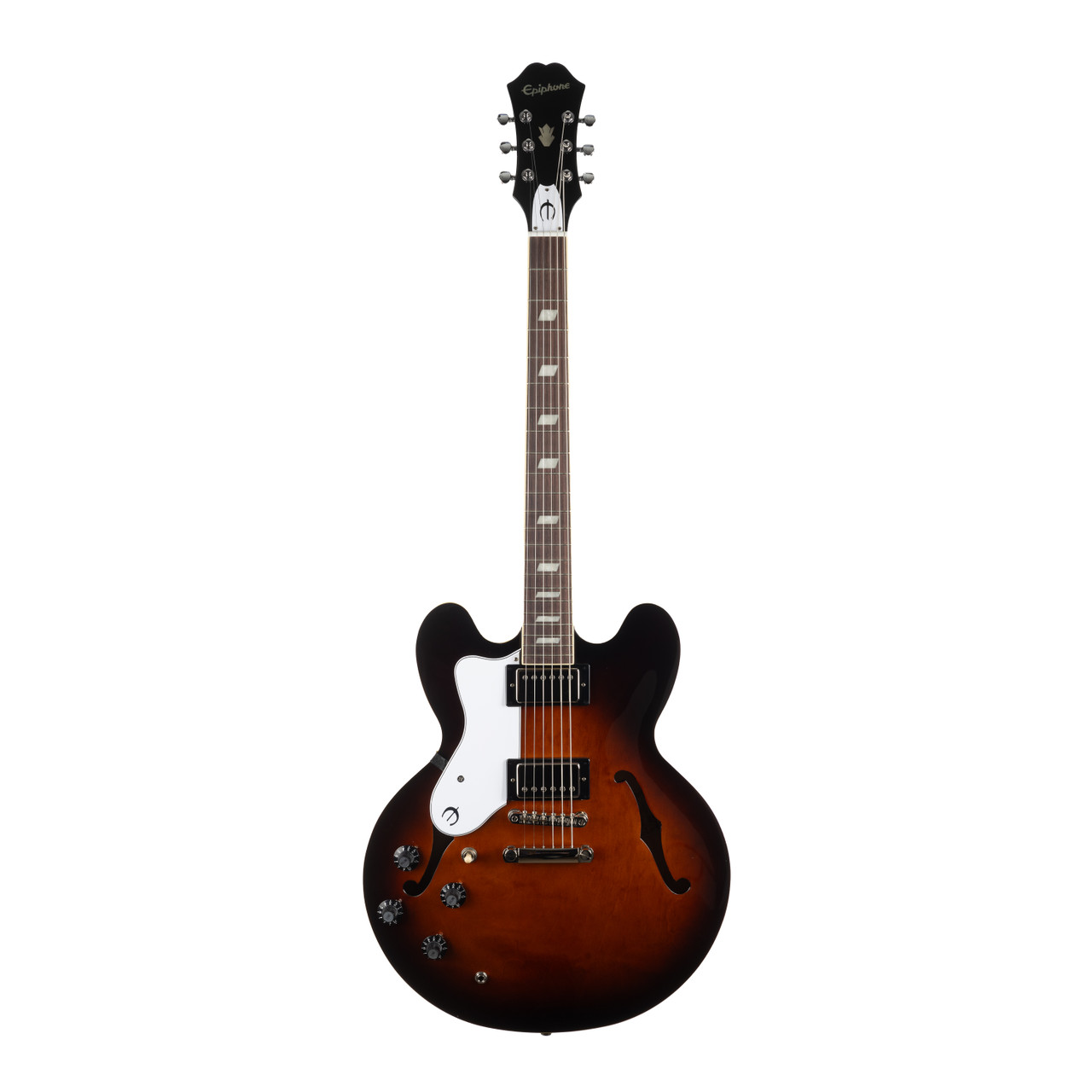 Epiphone Bonehead Riviera Left Handed- Dark Tobacco Burst | Cream
