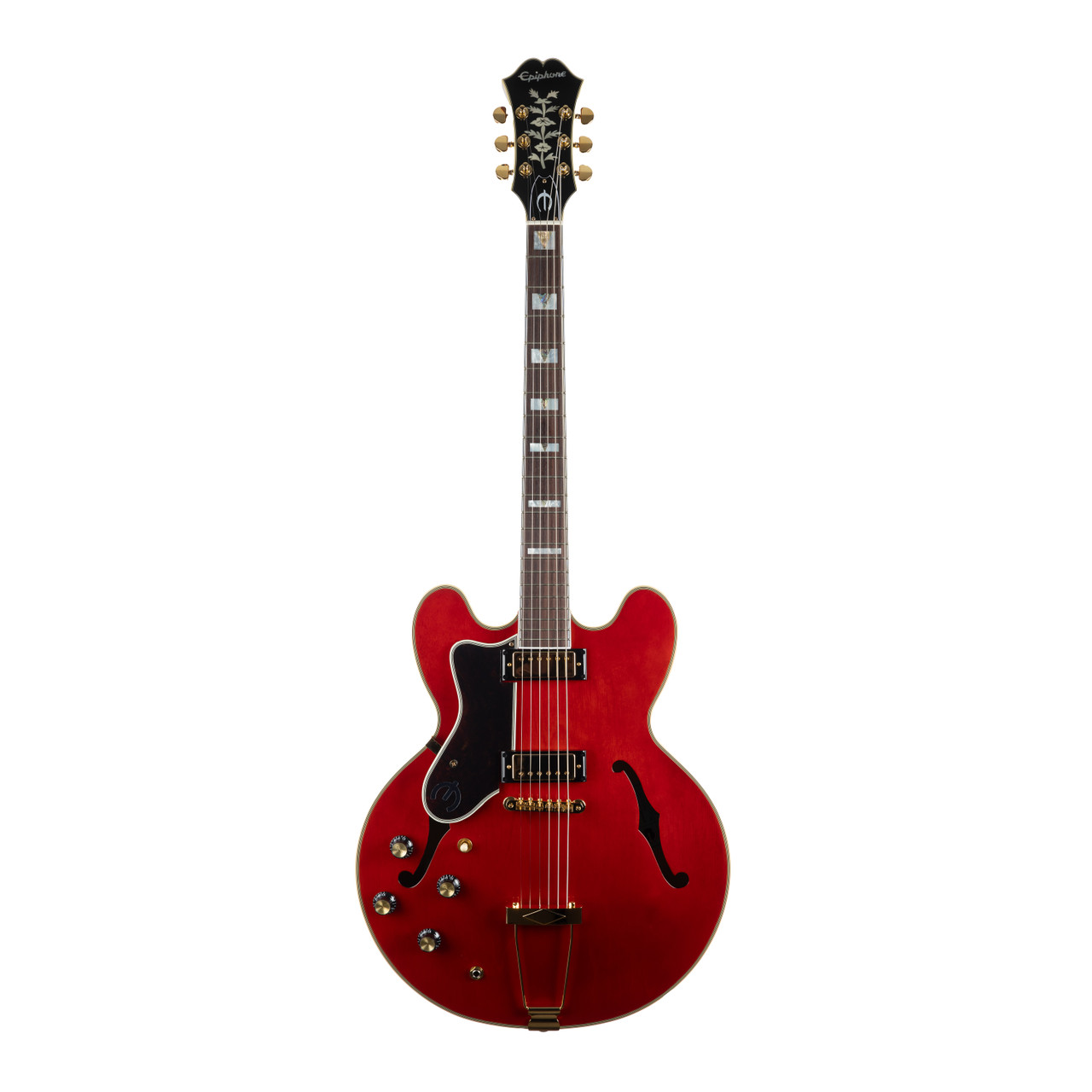 Epiphone Masterbilt Gem Archer Sheraton Left Handed - Cherry Red