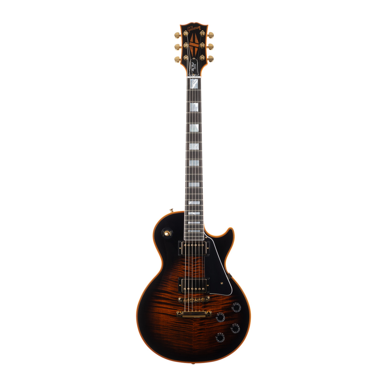 Gibson Custom Shop Les Paul Custom Figured - Orange Widow Burst