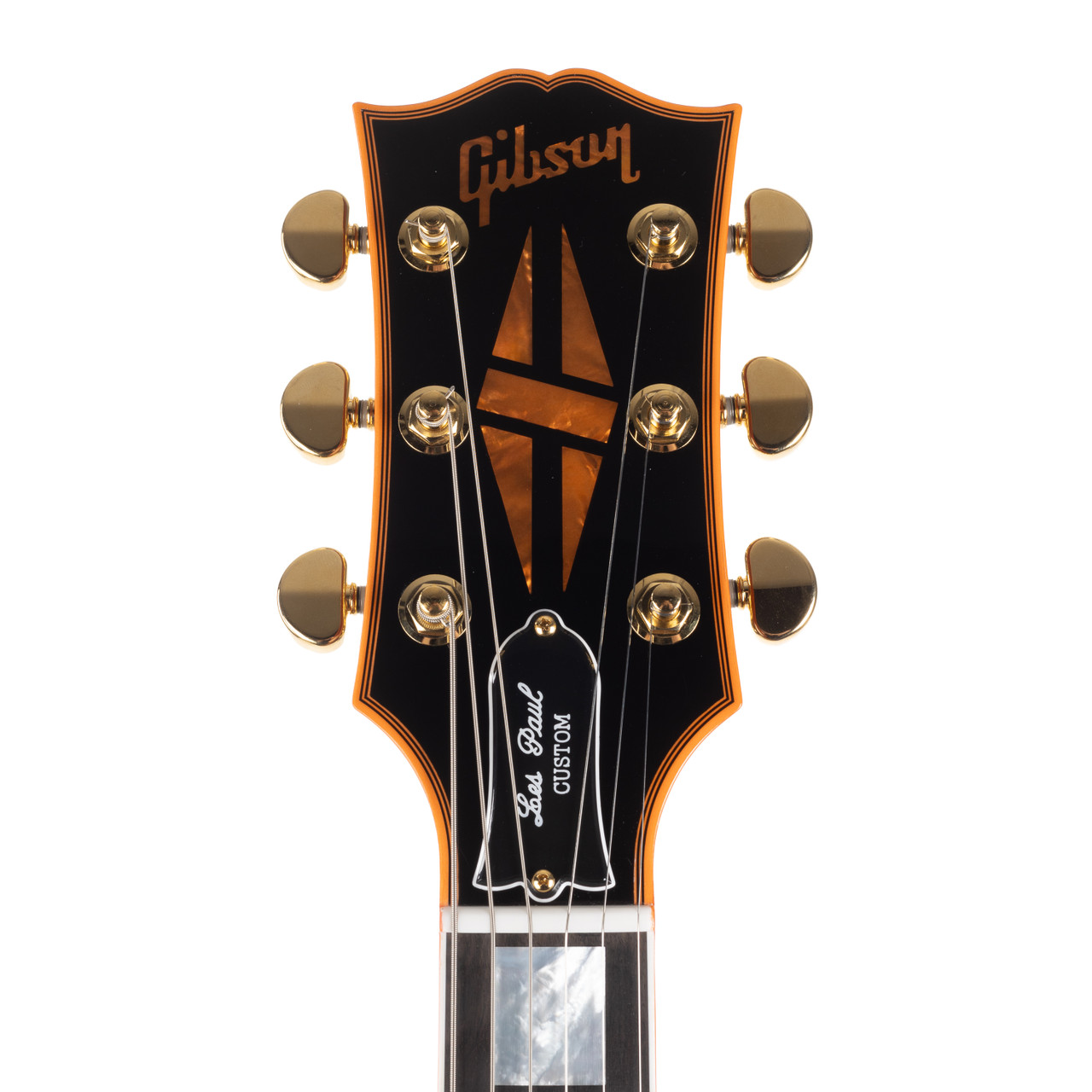 Gibson Custom Shop Les Paul Custom Figured - Orange Widow Burst