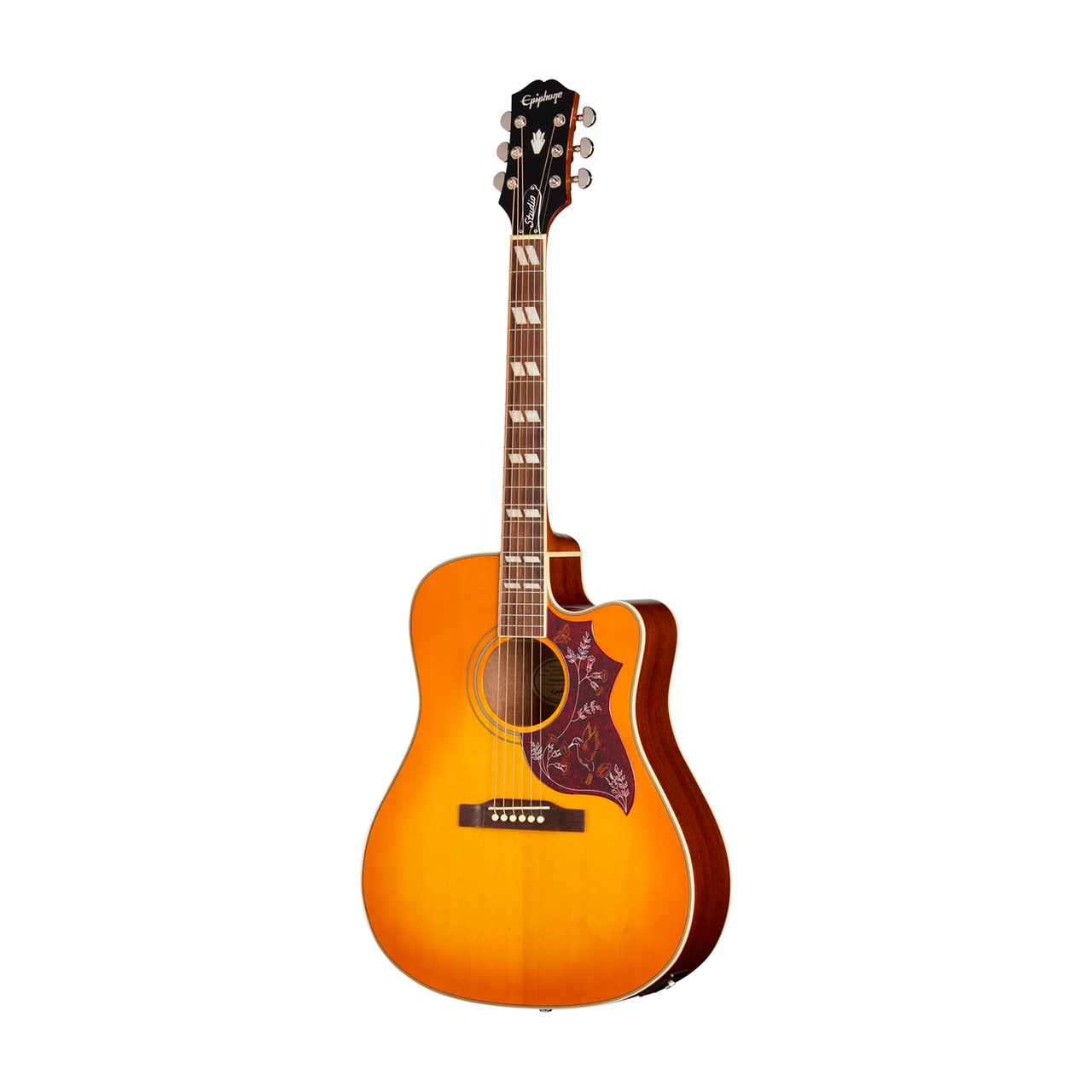 Epiphone Hummingbird Studio EC - Heritage Cherry Sunburst | Cream