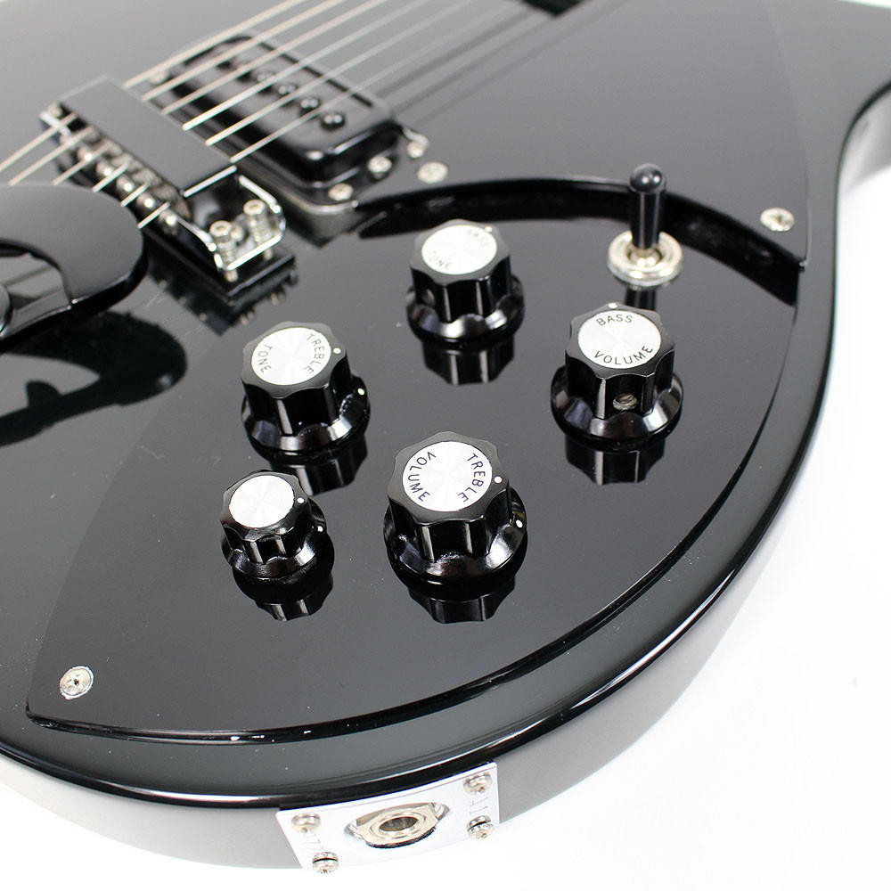 1988 Rickenbacker 610 Electric Guitar Jetglo Finish | Cream City Music