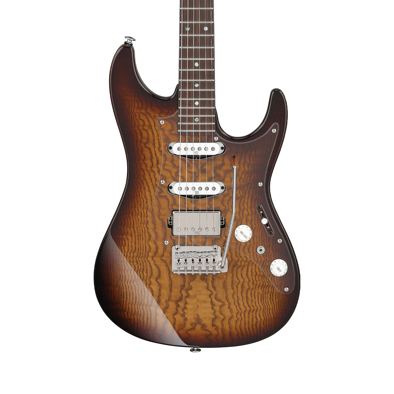 Ibanez Limited AZ AZ2204N Prestige Japanese Ash Top - Tobacco Ibanez Limited AZ AZ2204N Prestige Japanese Ash Top - Tobacco