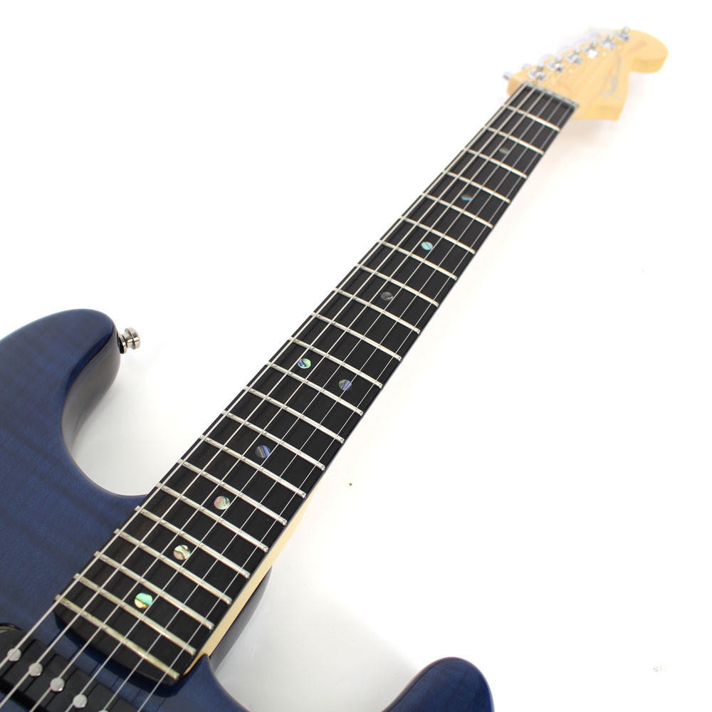 2005 Fender USA Made Deluxe Stratocaster FMT Electric Guitar in