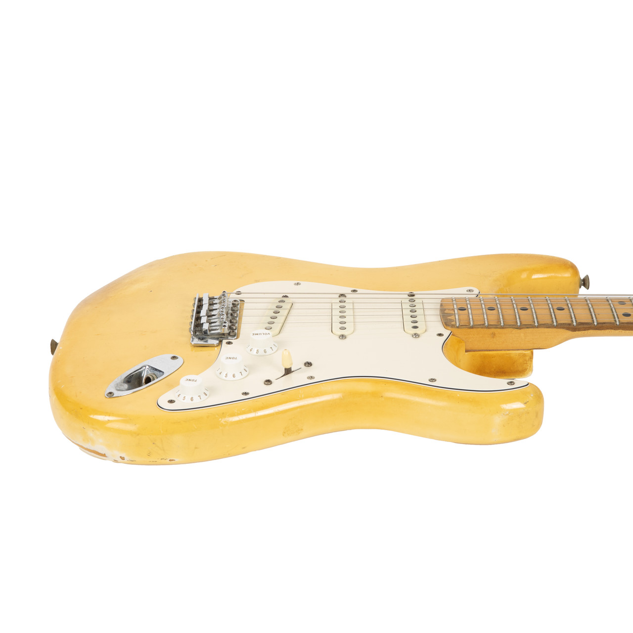Vintage Fender Stratocaster Olympic White 1976 | Cream City Music