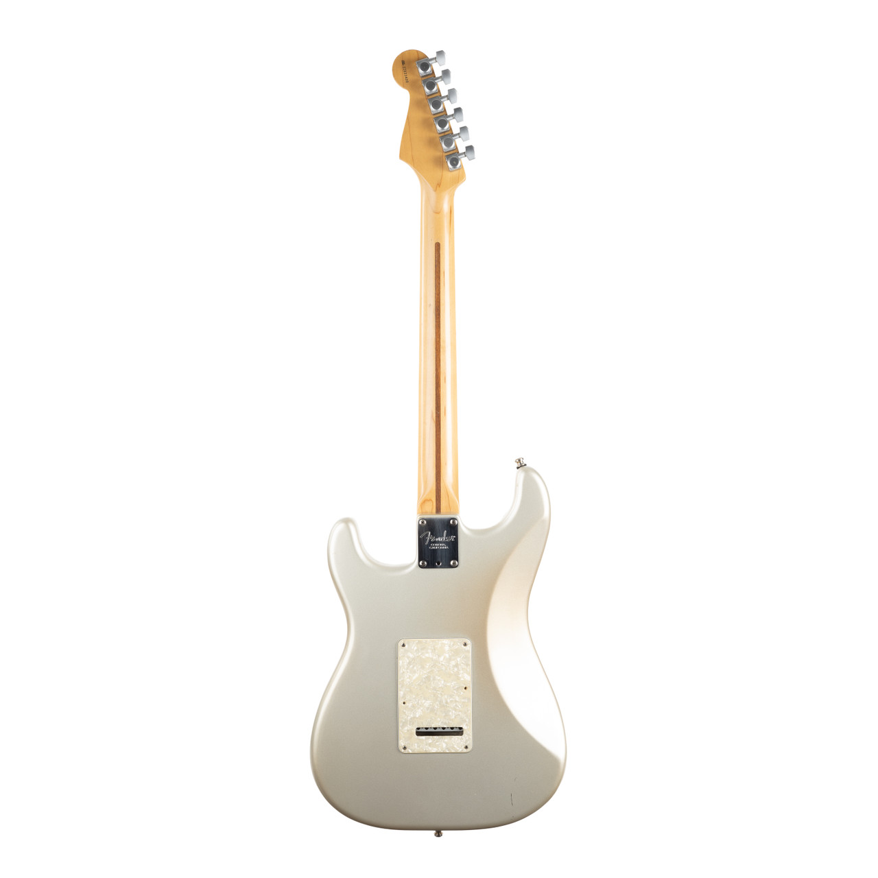 Used Fender American Fat Strat Texas Special Chrome Silver | Cream