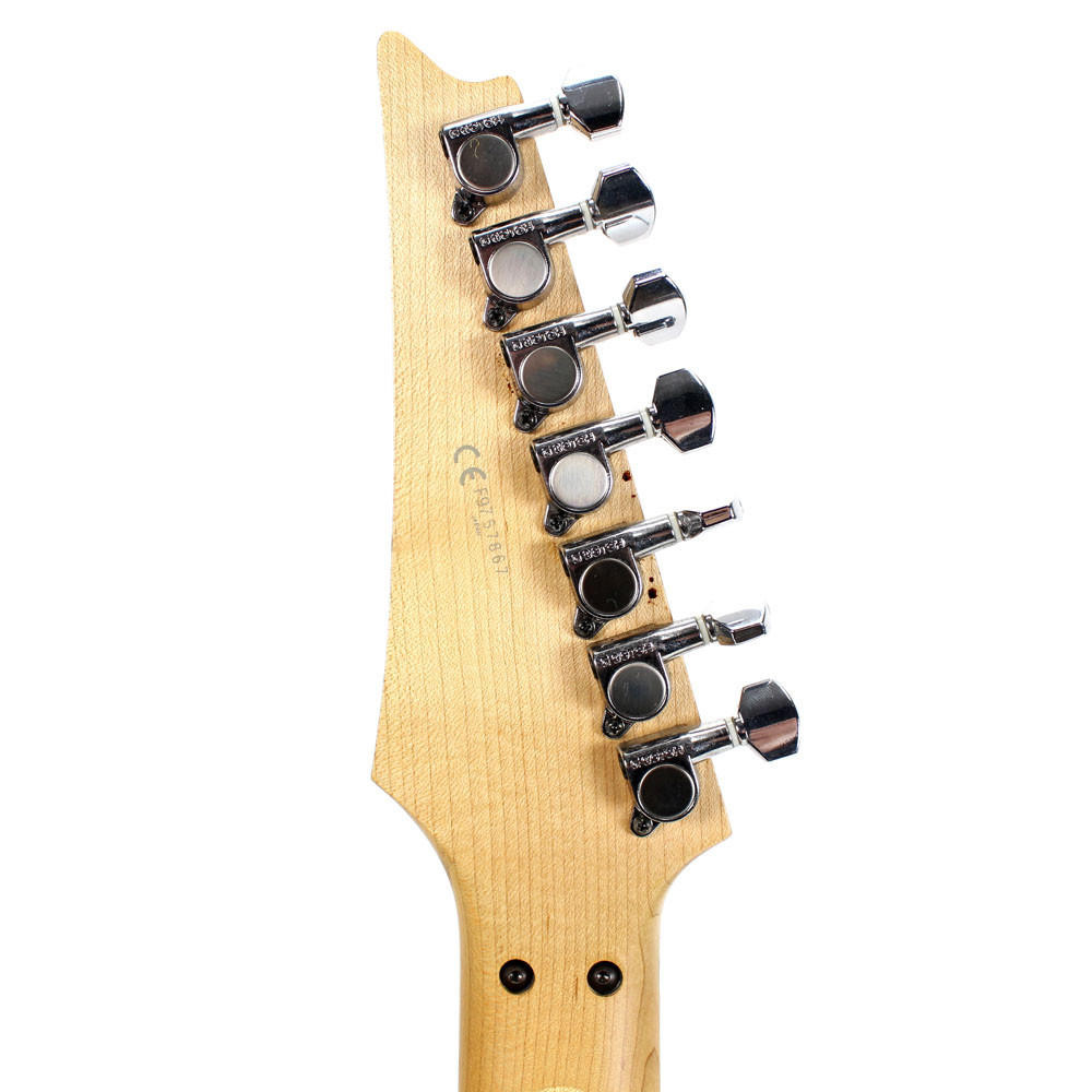 Used Ibanez Universe UV-777BK Electric Guitar in Black Finish