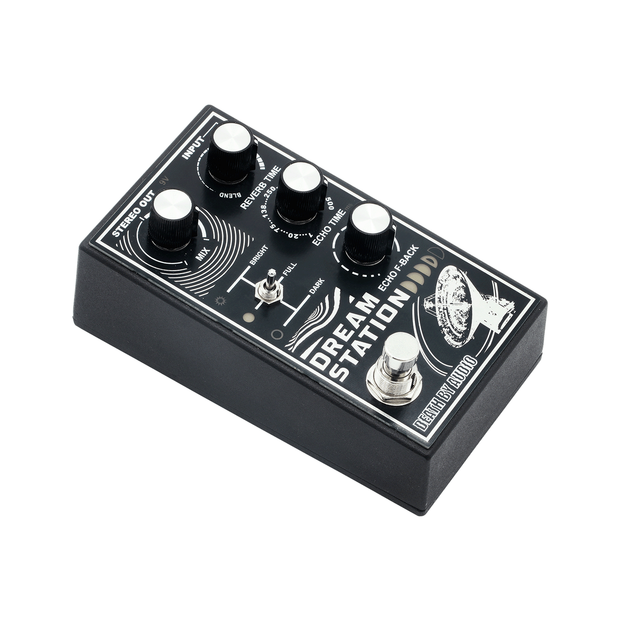 Death By Audio Destroyer Series Dream Station Stereo Reverb And Delay Pedal  | Cream City Music