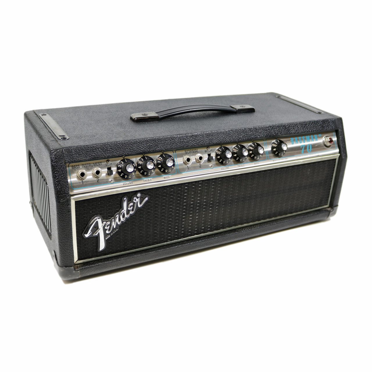 Vintage Fender Bassman 70 Tube Amp Head 1980 | Cream City Music