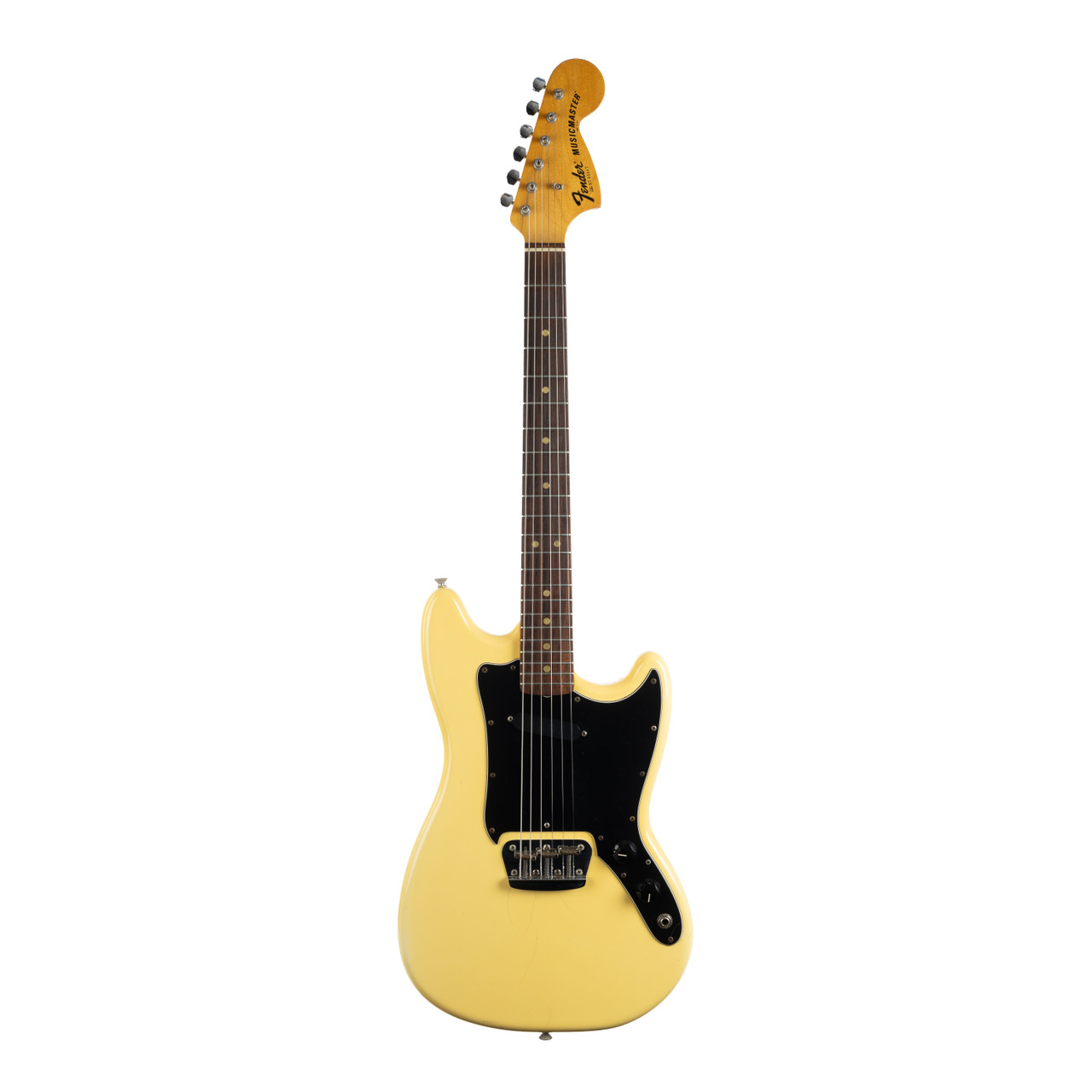 p*y様 （ビンテージ）FENDER MUSICMASTER 1977 フェンダ Vintage Fender Musicmaster Olympic White 1977 | Cream City Music
