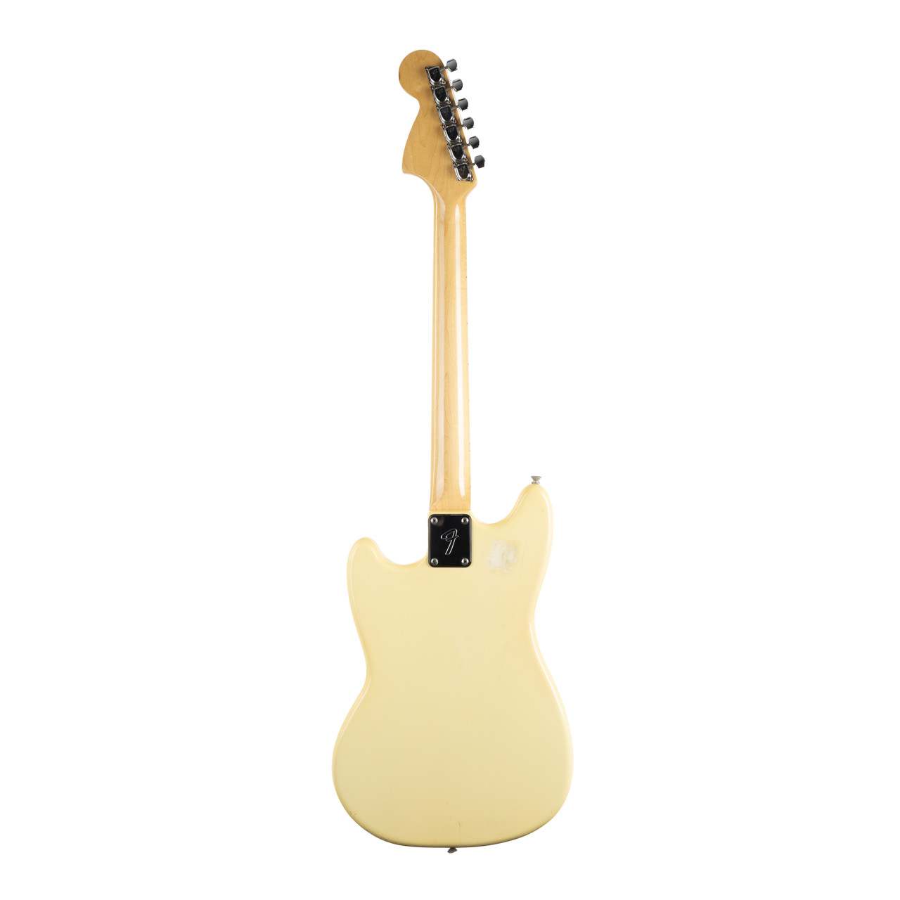 p*y様 （ビンテージ）FENDER MUSICMASTER 1977 フェンダ Vintage Fender Musicmaster Olympic White 1977 | Cream City Music