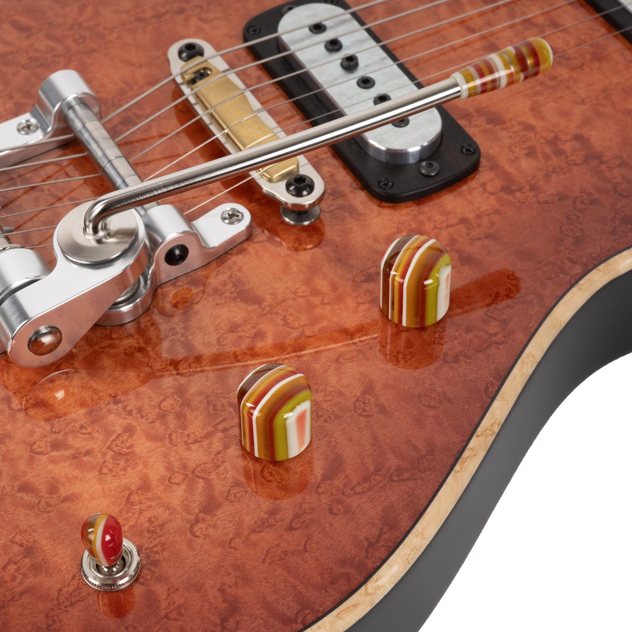 Powers Electric A-Type Select Birdseye Maple FF42 CamTail B302