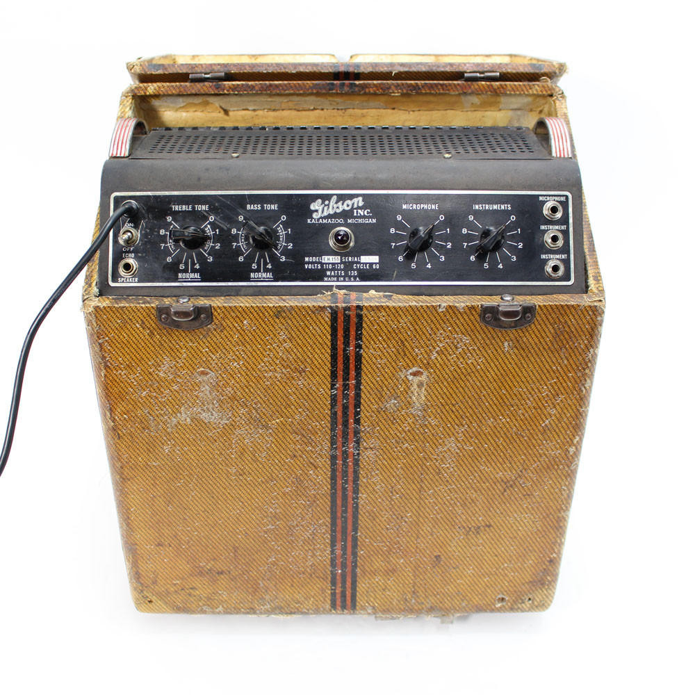 Vintage 1939 Gibson EH-185 20W 1x12 Tube Combo Amp | Cream City Music