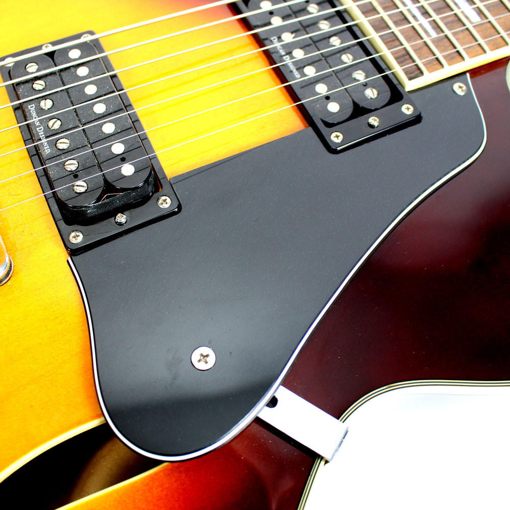 Used Schecter Diamond Series Jazz 7 Hollow Body Electric Guitar