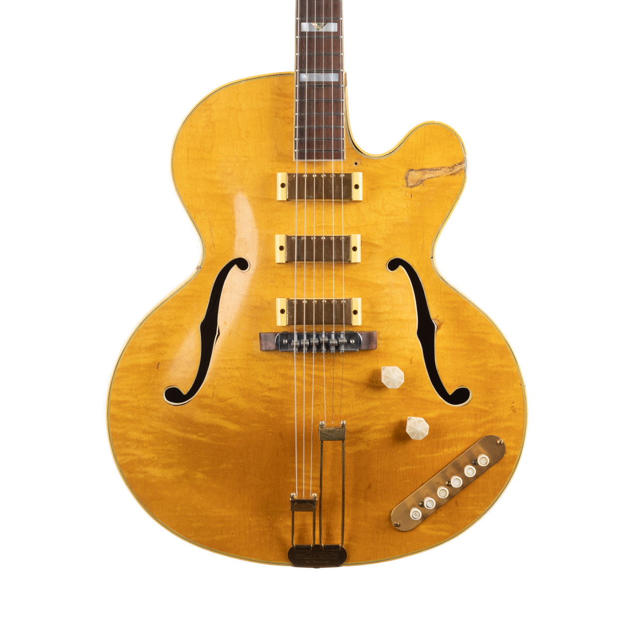 Vintage Epiphone Zephyr Emperor Regent Natural 1953 | Cream City Music