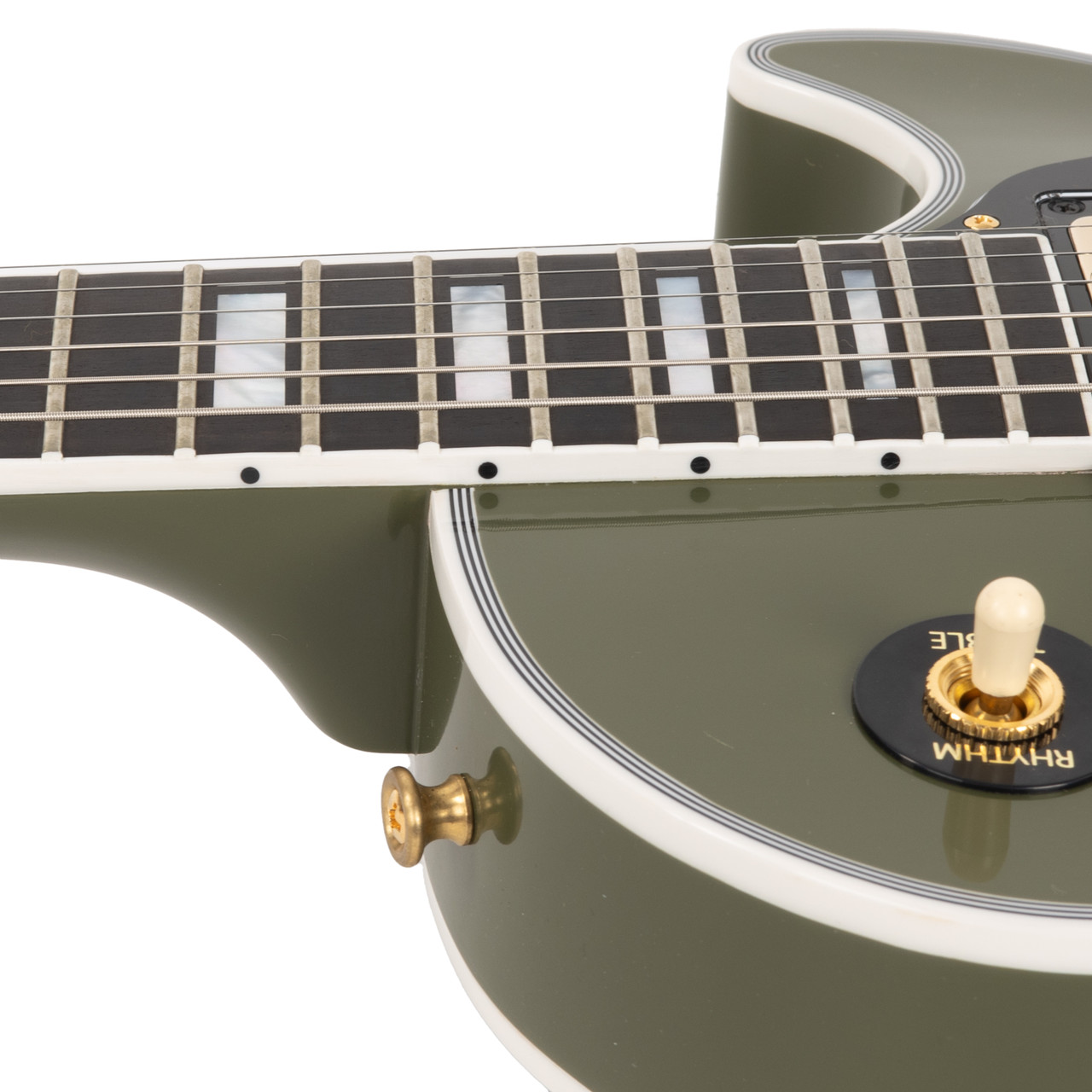 Gibson Custom Les Paul Custom VOS - Olive Drab | Cream City Music