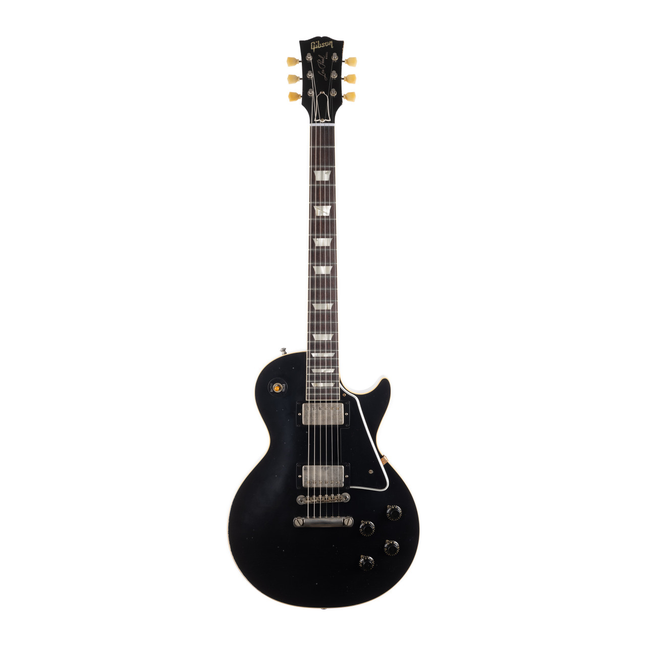 Gibson Custom 1957 Les Paul Murphy Lab Light Aged - Ebony | Cream 