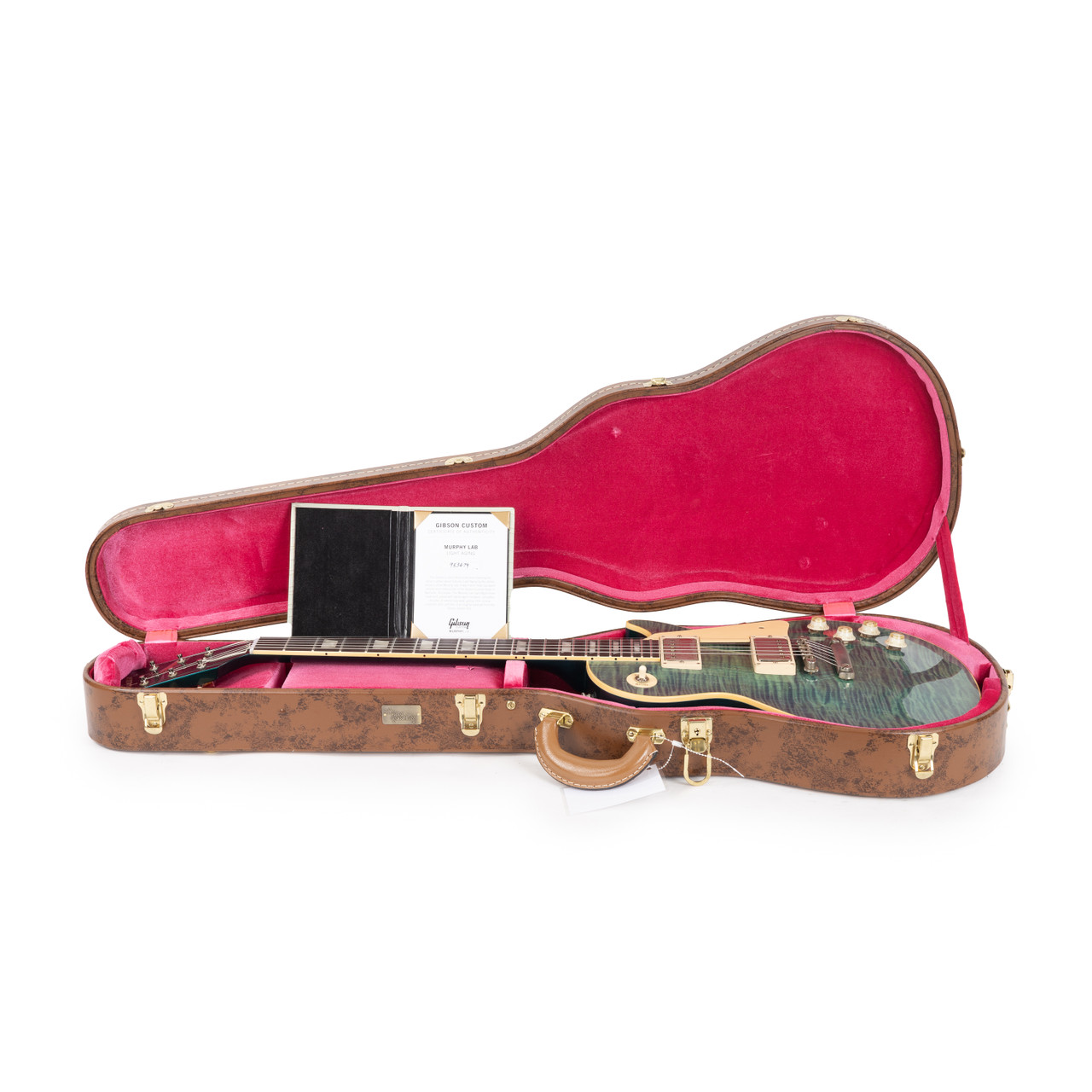 ギター Gibson CSMurphyLab LPSpecial LightAged Gibson Custom 1959 Les Paul Murphy Lab Light Aged - Ocean Magenta