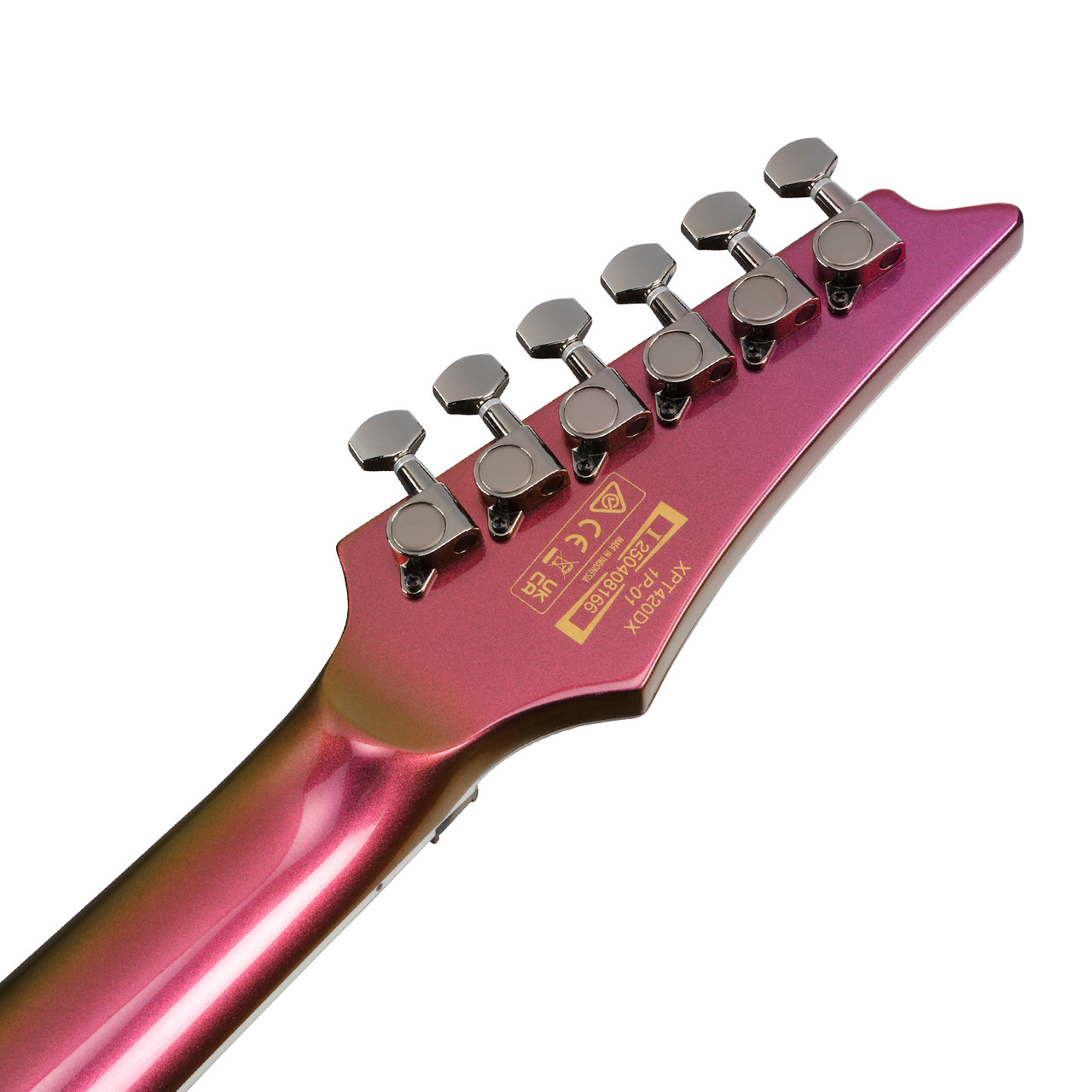 バンフ、レイクル、イーズ Ibanez XPT420DX Xiphos Electric - Rose Gold Chameleon | Cream City