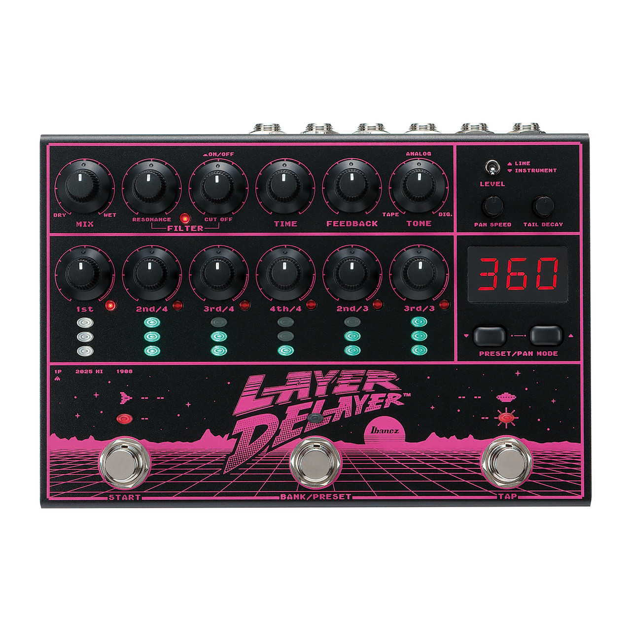 Ibanez LD303 Layer Delayer Multi Head Delay Pedal | Cream City Music