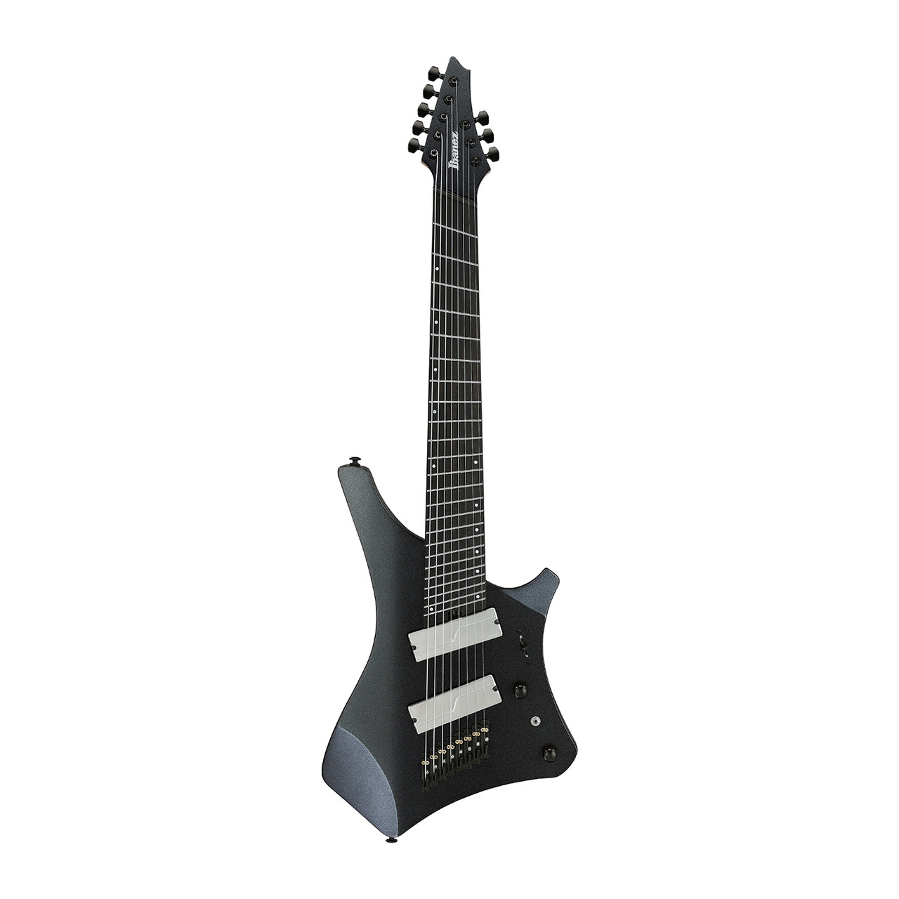 Ibanez Alpha A528 Multi-scale 8-string - Iron Pewter | Cream City