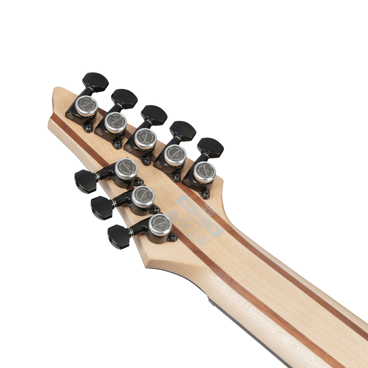 Ibanez Alpha A528 Multi-scale 8-string - Iron Pewter | Cream City