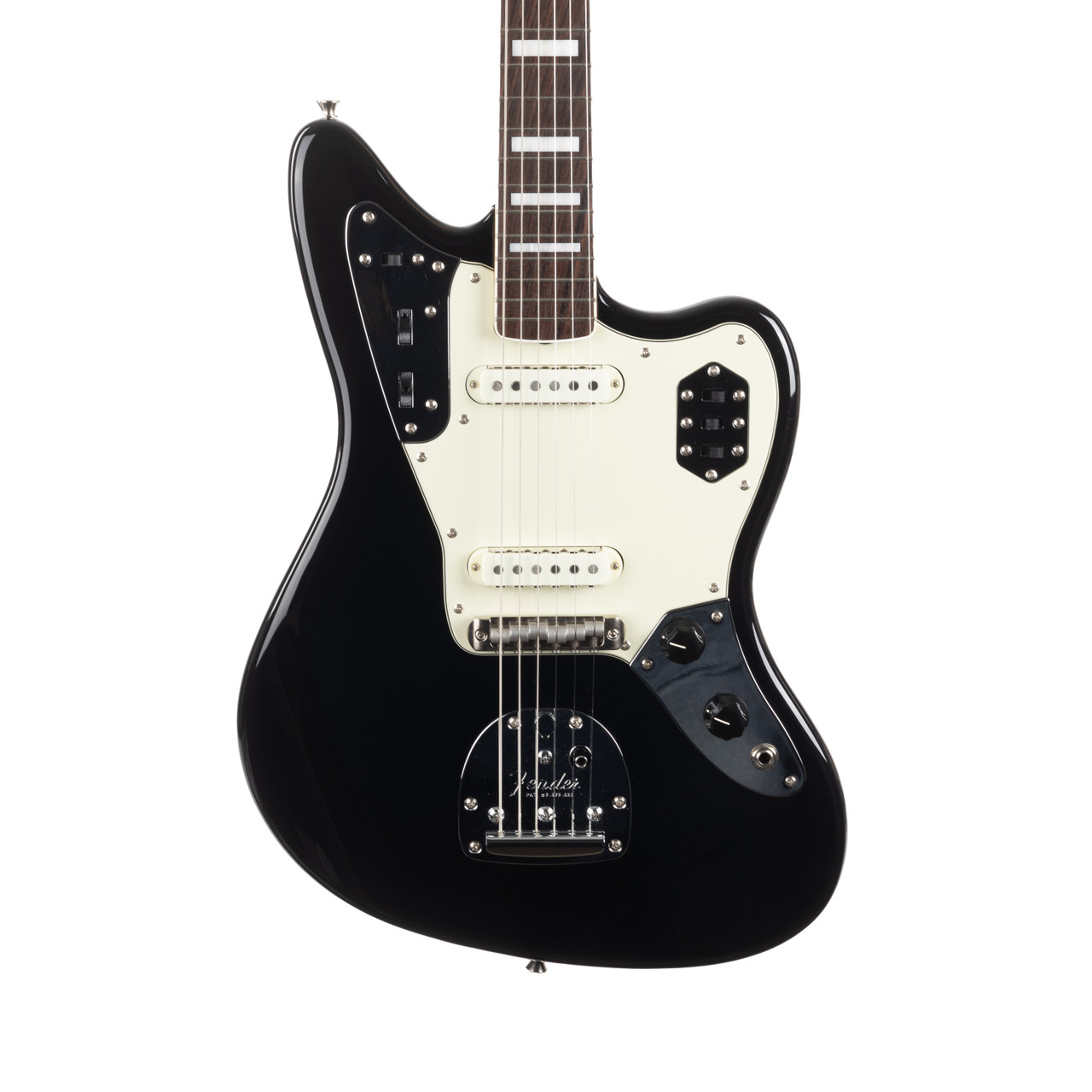 Used Fender Traditional II Late '60s Jaguar Black MIJ 2025 | Cream