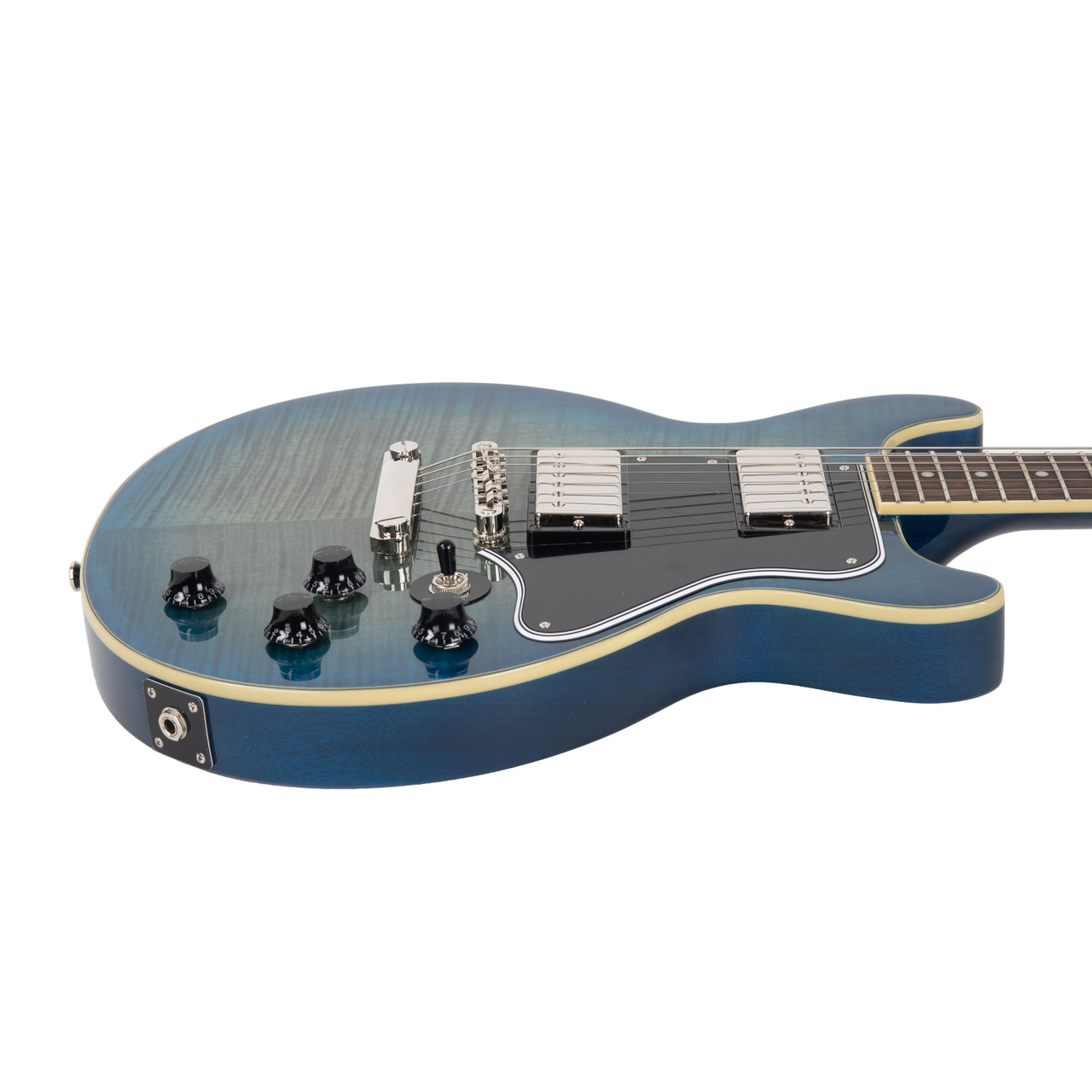 Epiphone Les Paul Special Double Cut Figured - Ocean Water | Cream