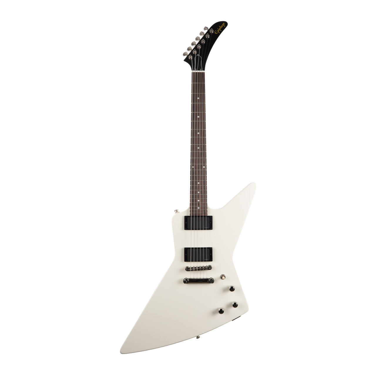 Electric EMG 80s Explorer Epiphone Explorer 【おさとう】Epiphone Guitar Huber - White Classic - ギター
