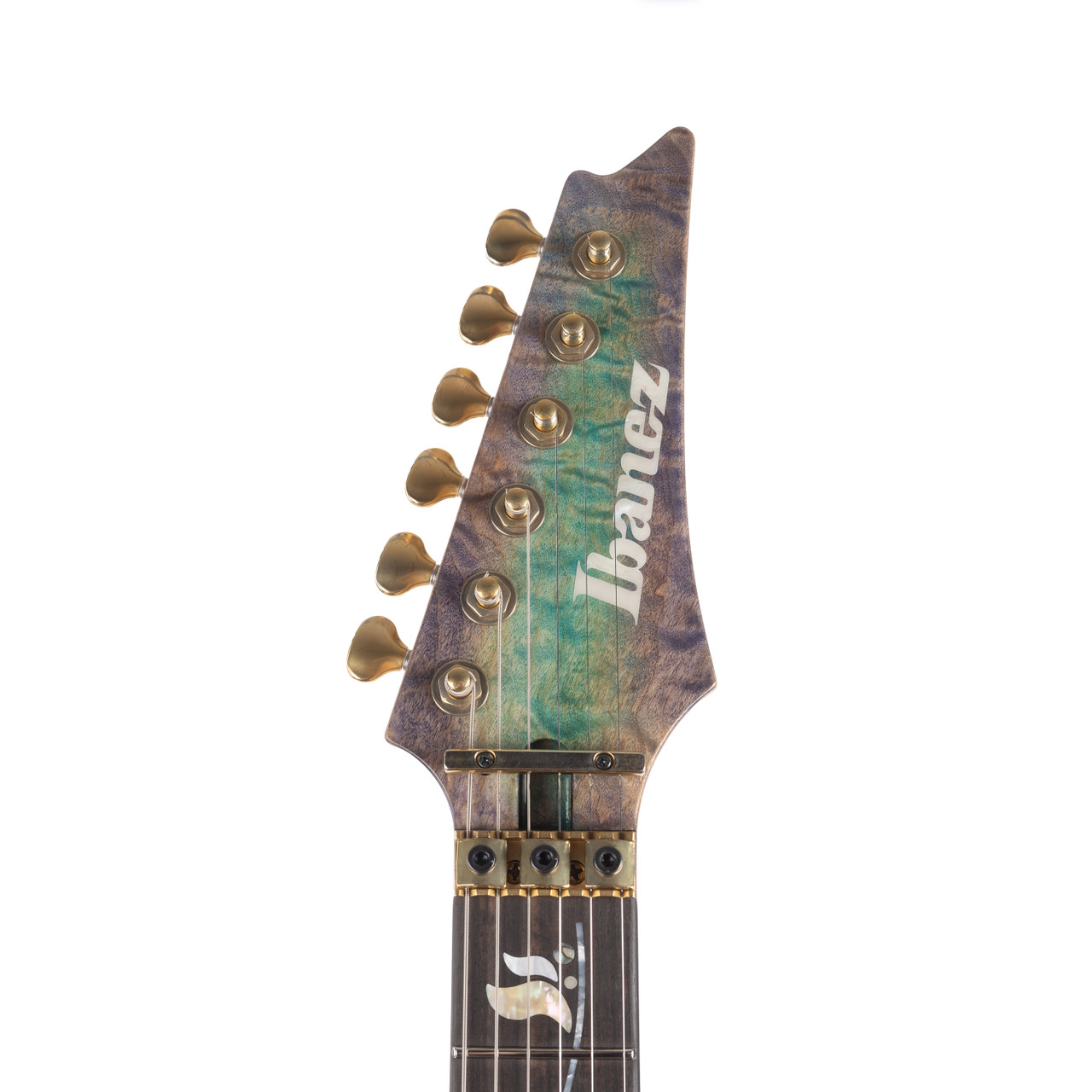 Ibanez Japan Custom Shop Visions IV2RG Burl Maple Top | Cream City