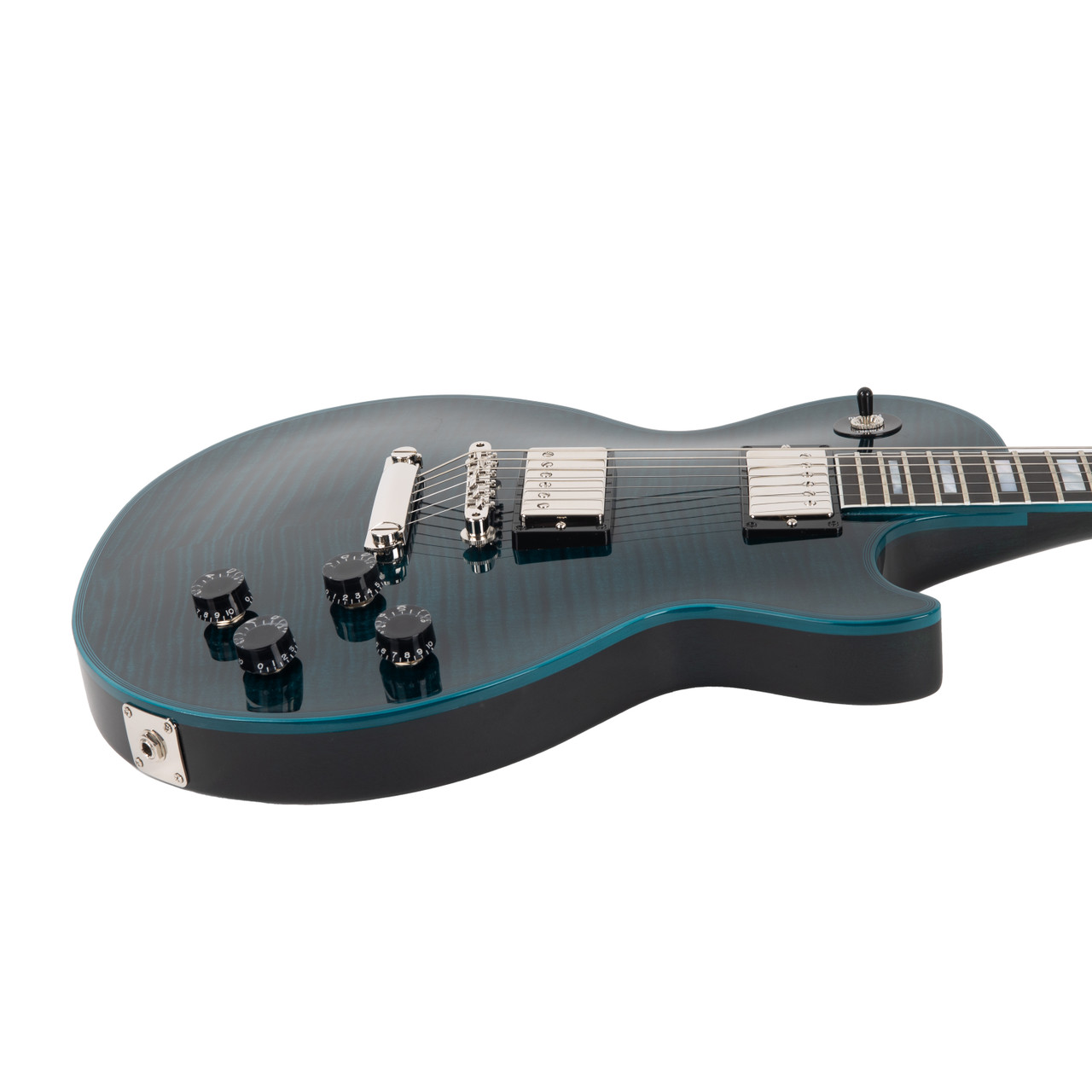 Gibson Custom Les Paul Custom Axcess - Peacock Widow | Cream City