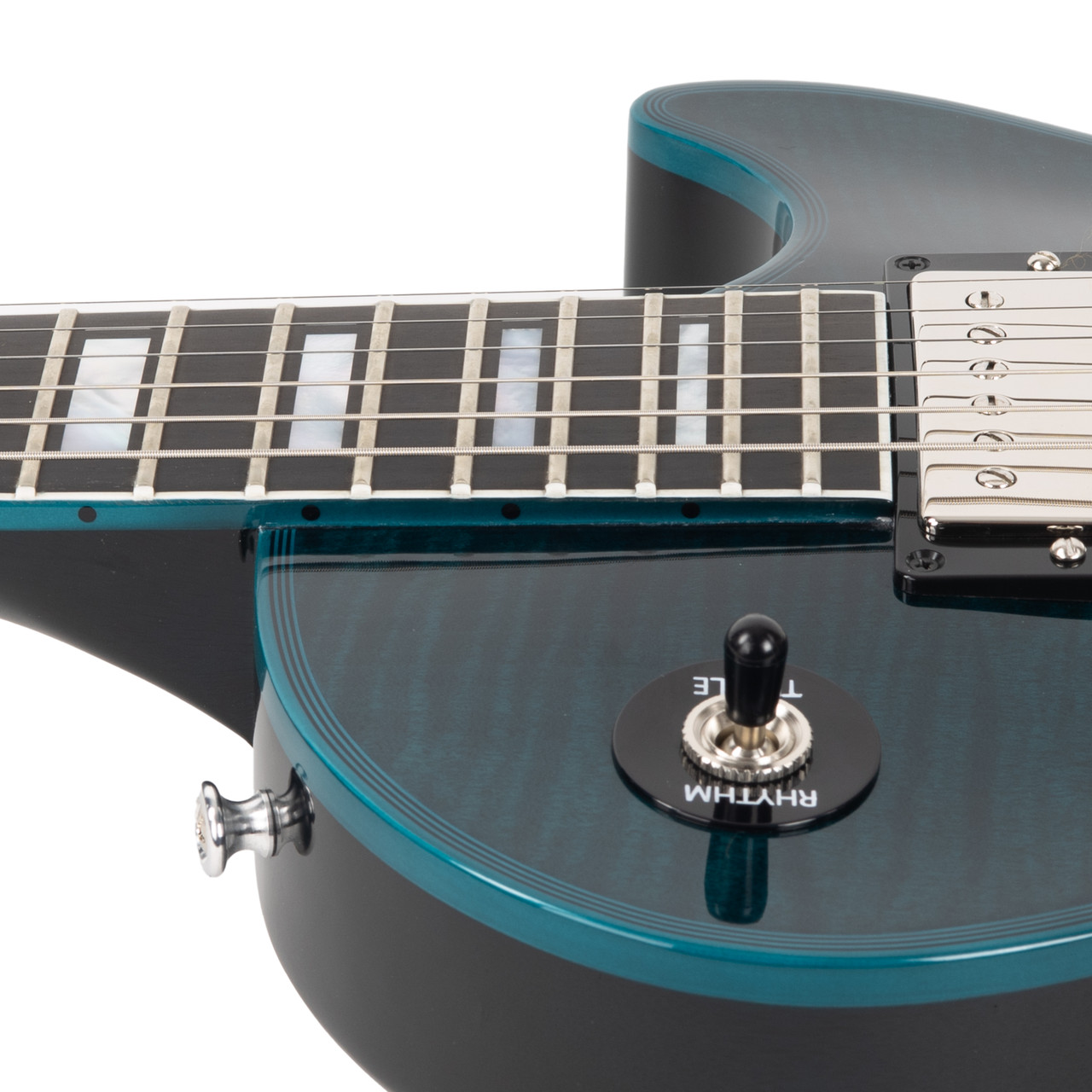 Gibson Custom Les Paul Custom Axcess - Peacock Widow | Cream City