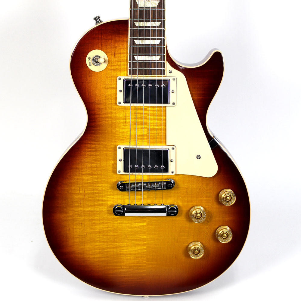 2012 Gibson Les Paul Traditional Plus Electric Guitar in Ice Tea