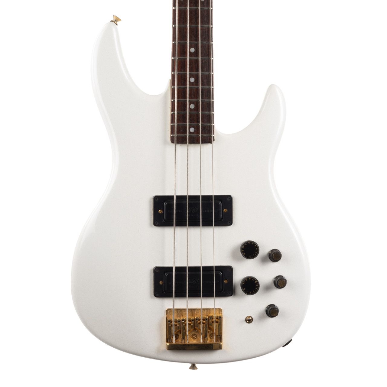 Vintage Peavey Dyna-Bass Pearl White Metallic 1986 | Cream City Music