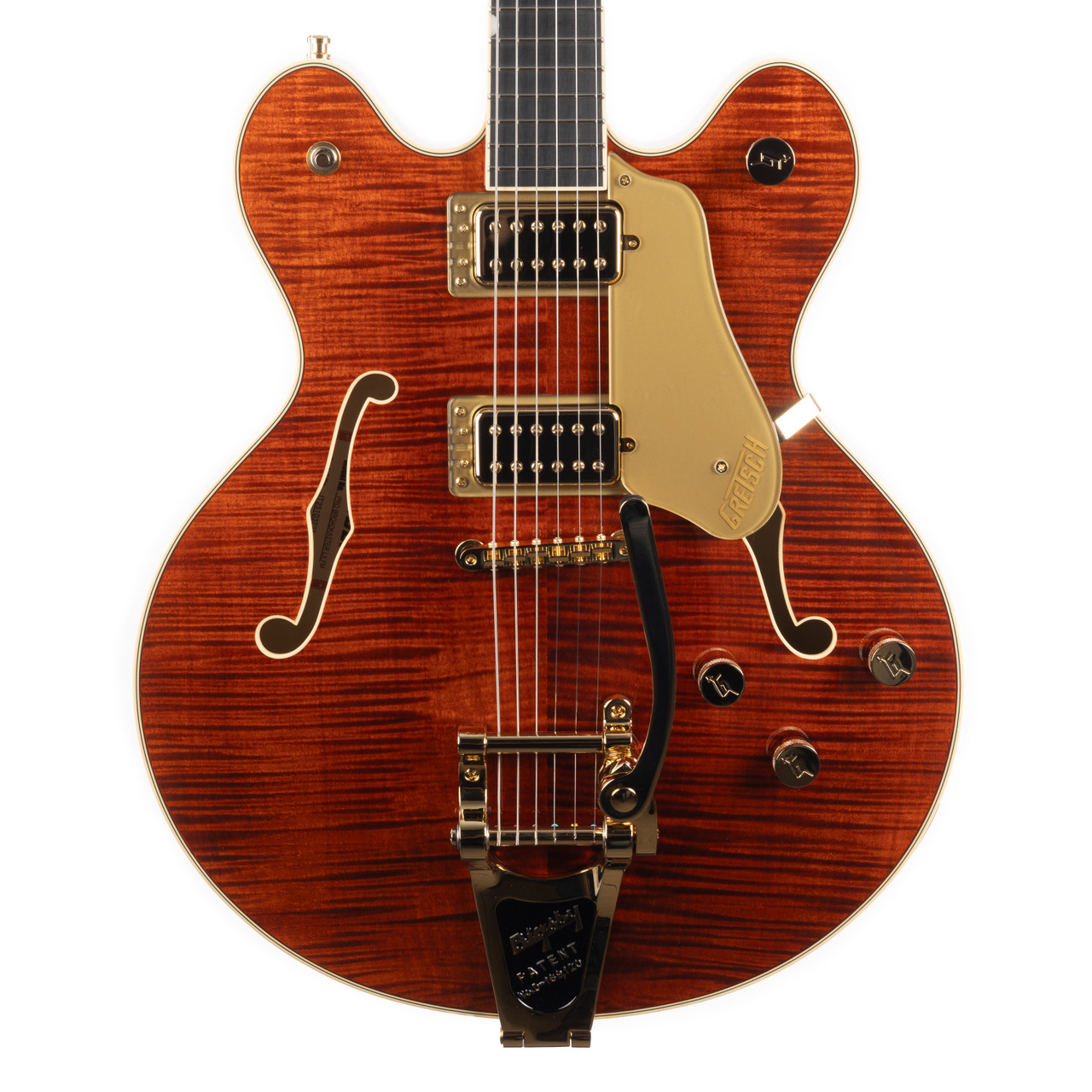 Gretsch Broadkaster LX Figured Center Block with Bigsby - Bourbon