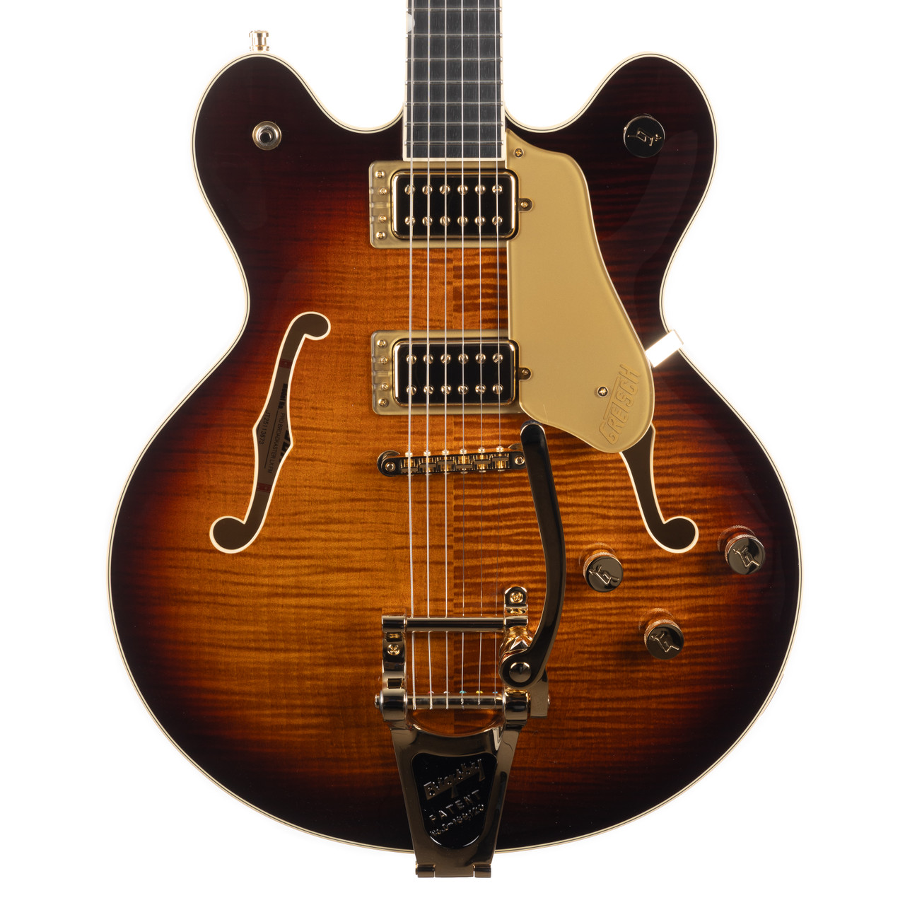 Gretsch Broadkaster LX Figured Center Block with Bigsby - Havana