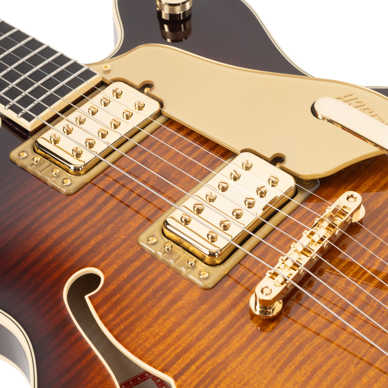 Gretsch Broadkaster LX Figured Center Block with Bigsby - Havana
