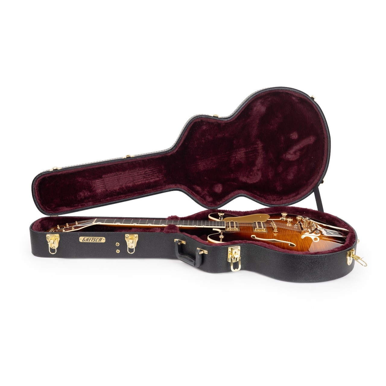 Gretsch Broadkaster LX Figured Center Block with Bigsby - Havana