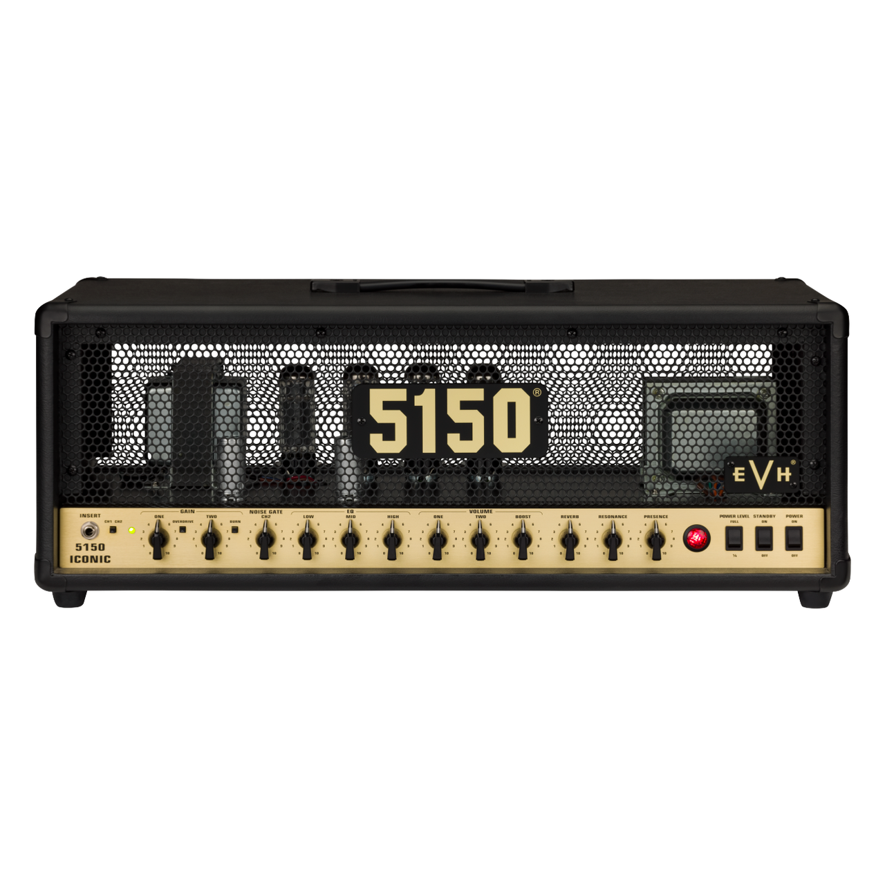 EVH 5150 Iconic Series EL34 80W Tube Amp Head - Black | Cream City